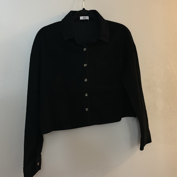 NWOT ARDENE CORDUROY CROP JACKET - Picture 6 of 15